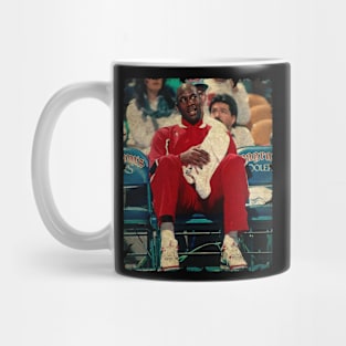 Michael Jordan on The Bench Mug